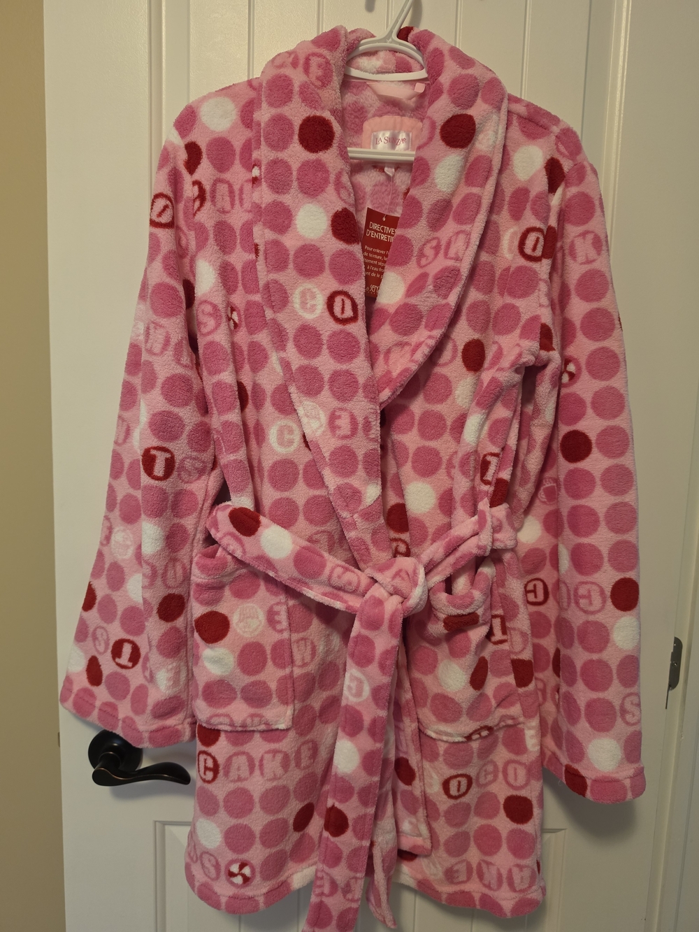 La Senza Plush Bath Robe NWT